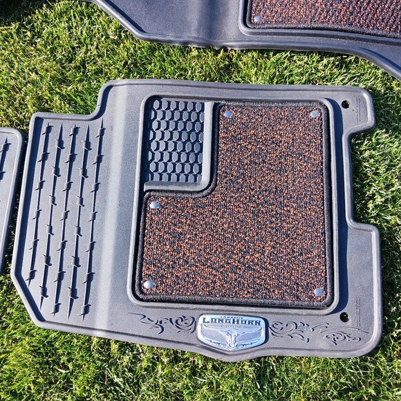 *SOLD• NEW 2013-2018 Dodge Ram Laramie Longhorn Edition OEM MOPAR Floor Mat 3pc - Picture 5 of 16